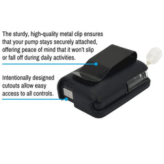 Sugar Medical Tandem Mobi full coverage case shields pump from bumps