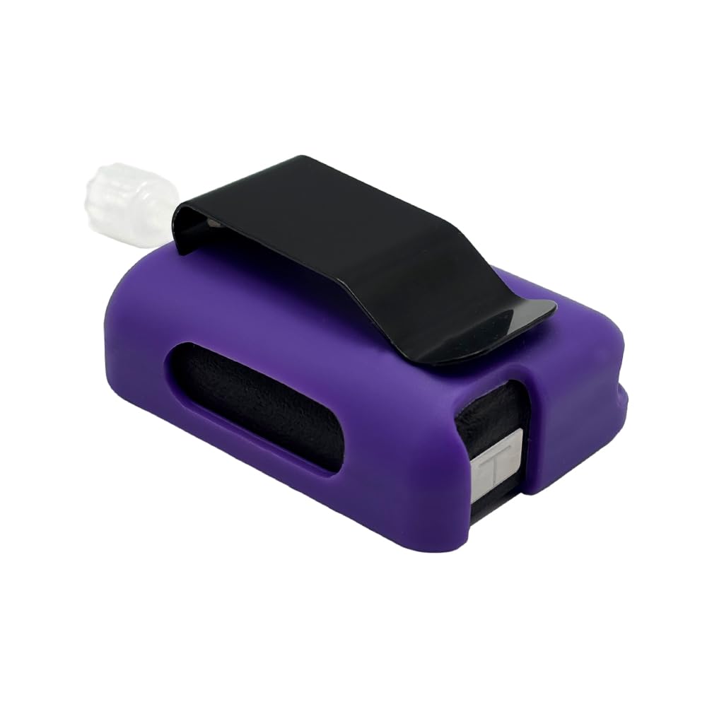 Sugar Medical Tandem Mobi EZ-to-Charge Clip purple edition for stylish wear.