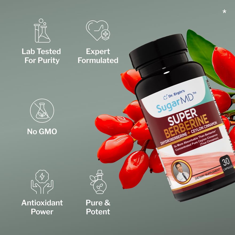 SugarMD bottle label closeup with vegan and non GMO seals
