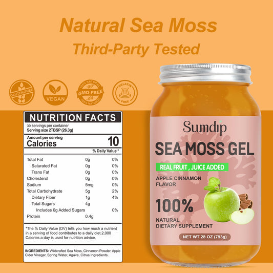 SumDIP Sea Moss Gel spread on bread for quick daily nourishment