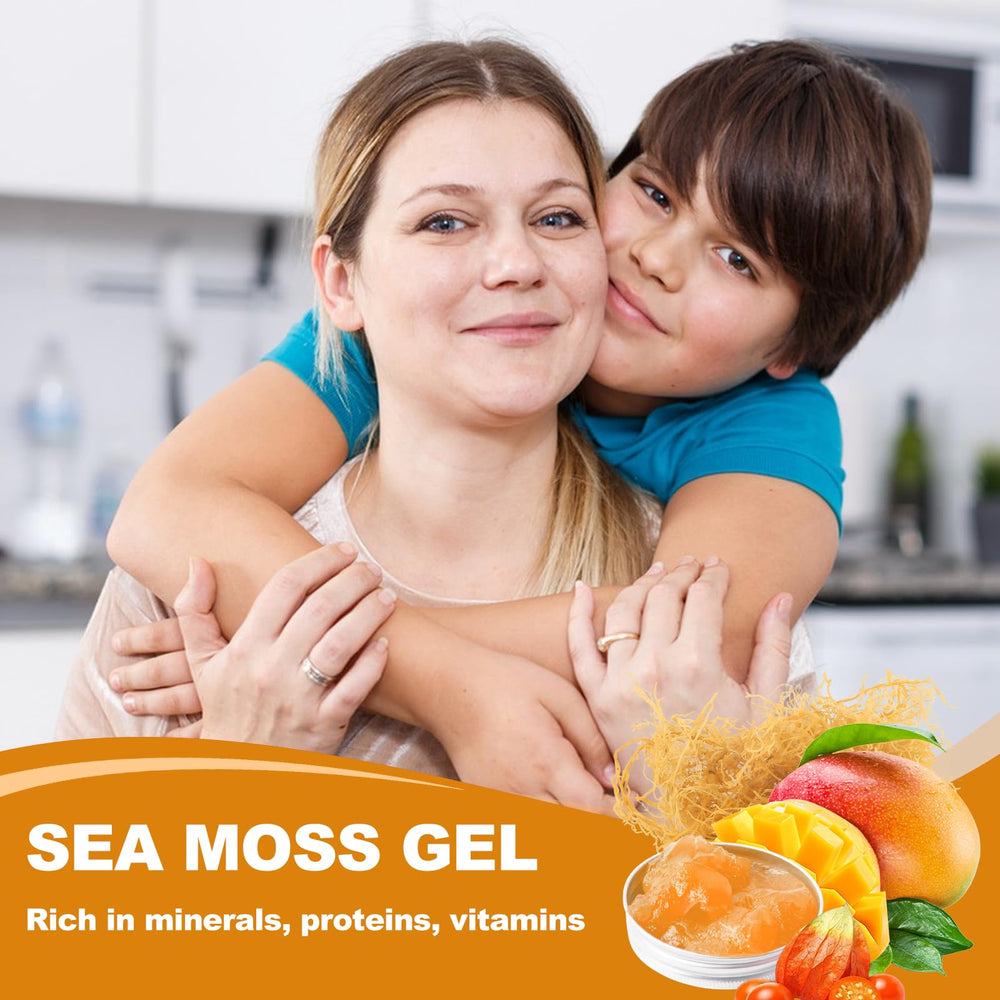 SumDIP Sea Moss Gel daily spoon serving highlighting convenient nutrition.