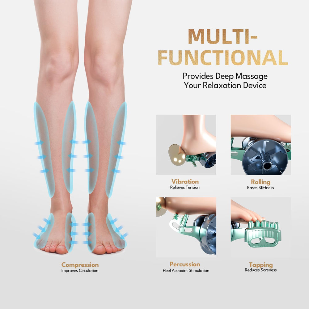 SUMELL Shiatsu Massager arch-target feature for full leg comfort