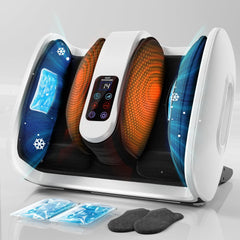 SUMELL Shiatsu Foot Massager with heat packs for soothing tired feet after work