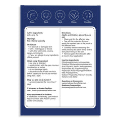 Sumifun 10x14 cm patch size ideal for larger areas