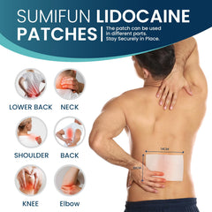 Sumifun patch on knee during activity helps soothe joint discomfort.