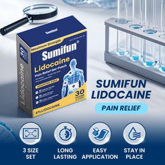 Sumifun 4% lidocaine patch discreet-wear ultra-thin under clothing