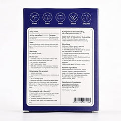 Sumifun lidocaine patches in use for all day foot support