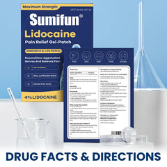 Sumifun fast-acting patch begins working in minutes for on-the-go relief.