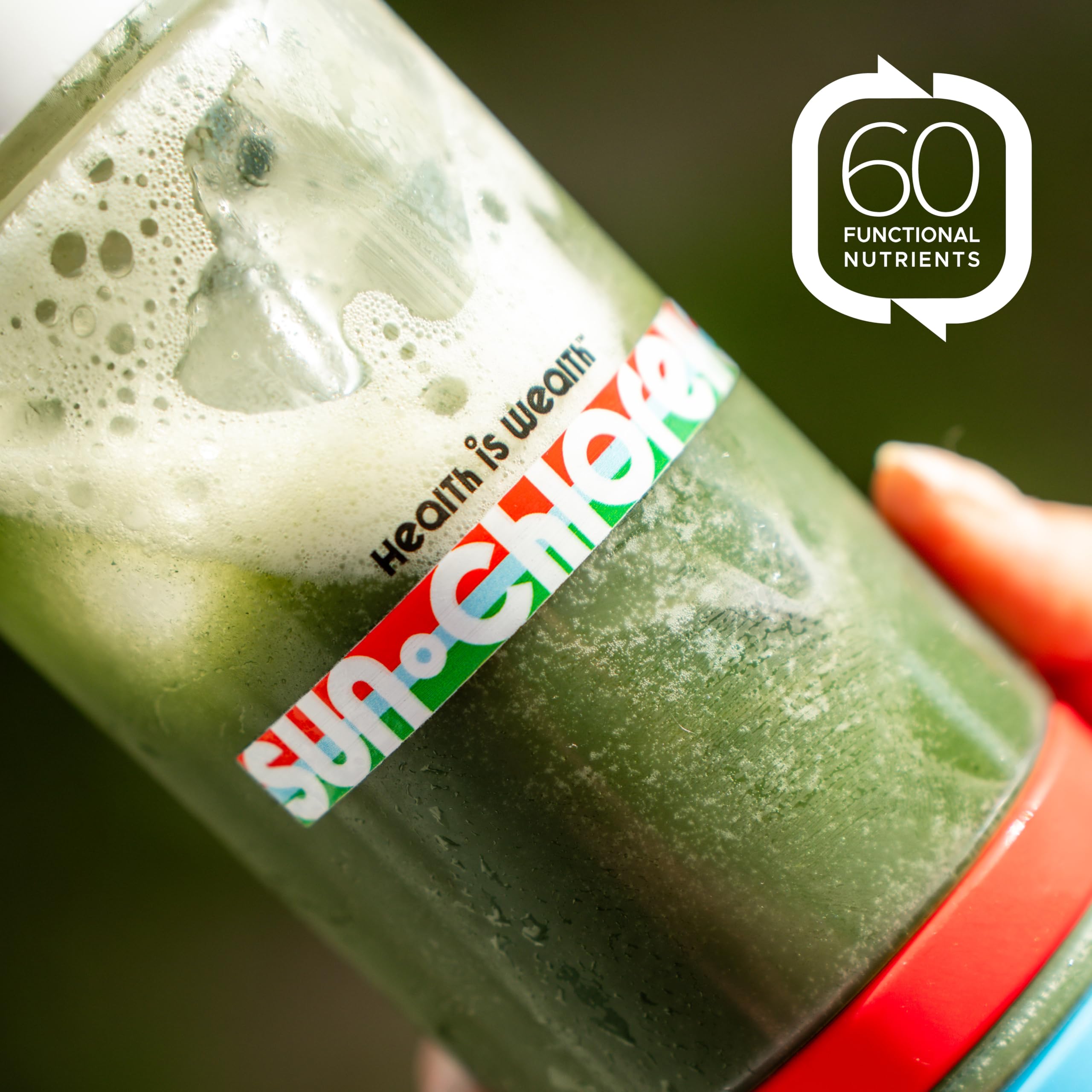 Sun Chlorella 90g pack ready for daily use