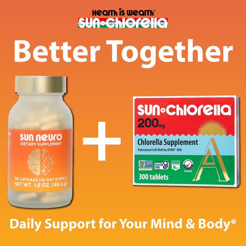 Sun Neuro bottle beside notebook signals study-friendly daily use.