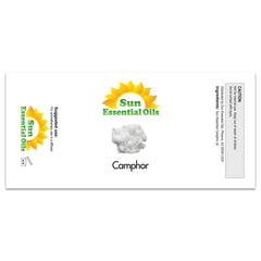 Sun Essential Oils camphor oil dropper ready for easy diffusion and blends