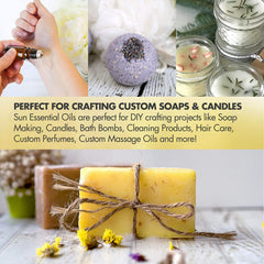 Sun Essential Oils Key Lime candle-diy blend for cozy aromas.