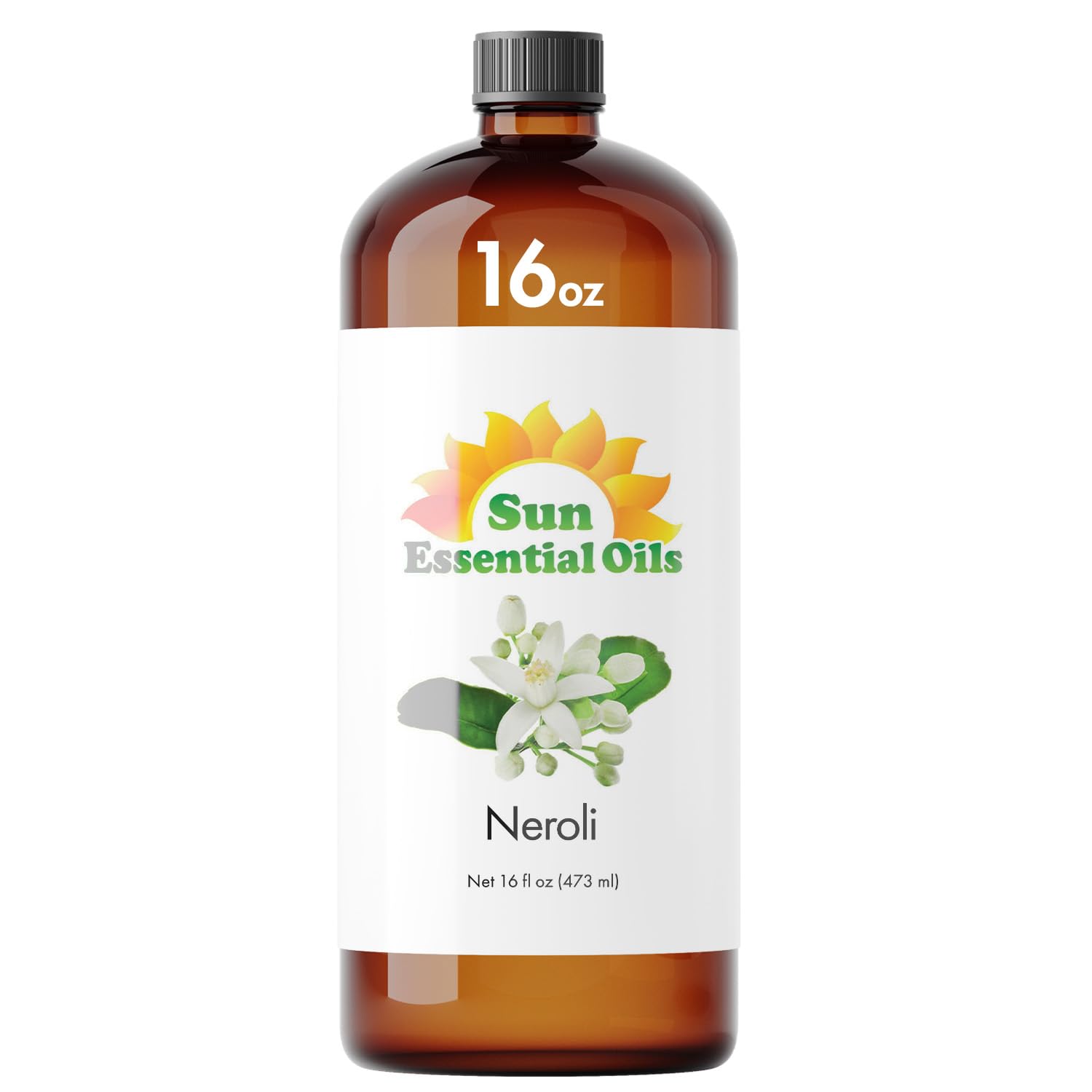 Sun Essential Oils Neroli diffuser image showing calming citrus-floral aroma for diffusers
