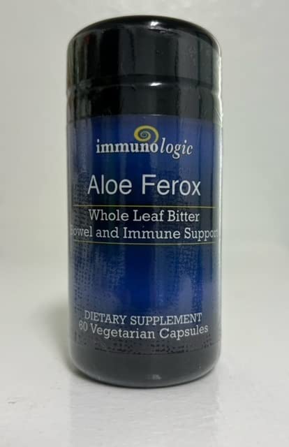 Sun Star Organics Aloe Ferox packaging shows leaf gel powder in capsules