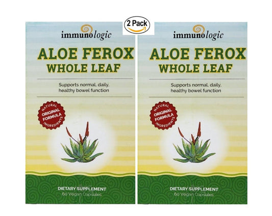 Sun Star Organics Aloe Ferox Whole Leaf capsules bottle front for daily wellness