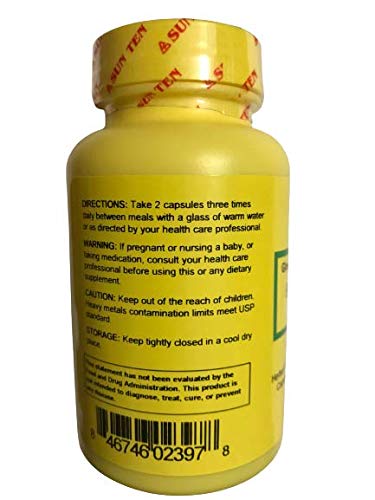 Sun Ten packaging with Bu Zhong Yi Qi Tang-inspired design.