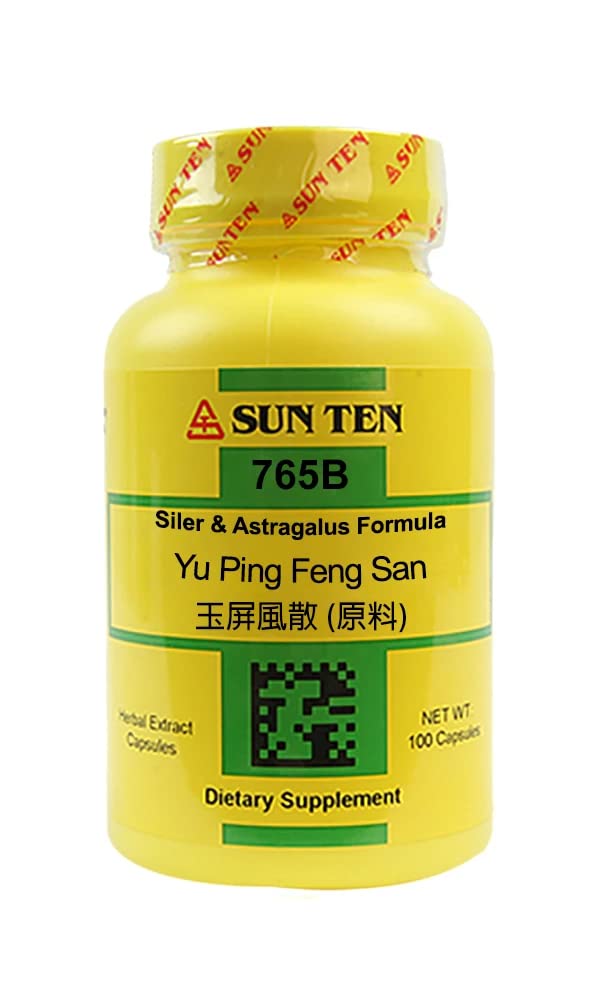 Sun Ten Siler & Astragalus capsules bottle promotes daily immune support