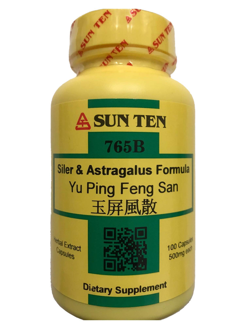 Sun Ten bottle on desk suggests a daily wellness routine