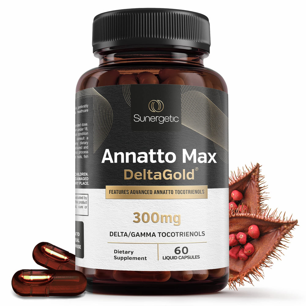 Sunergetic 60-liquid capsules ready for daily routine