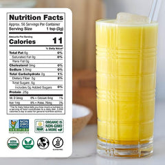 Sunfood Golden Milk Super Blend spice powder closeup showing turmeric and ginger
