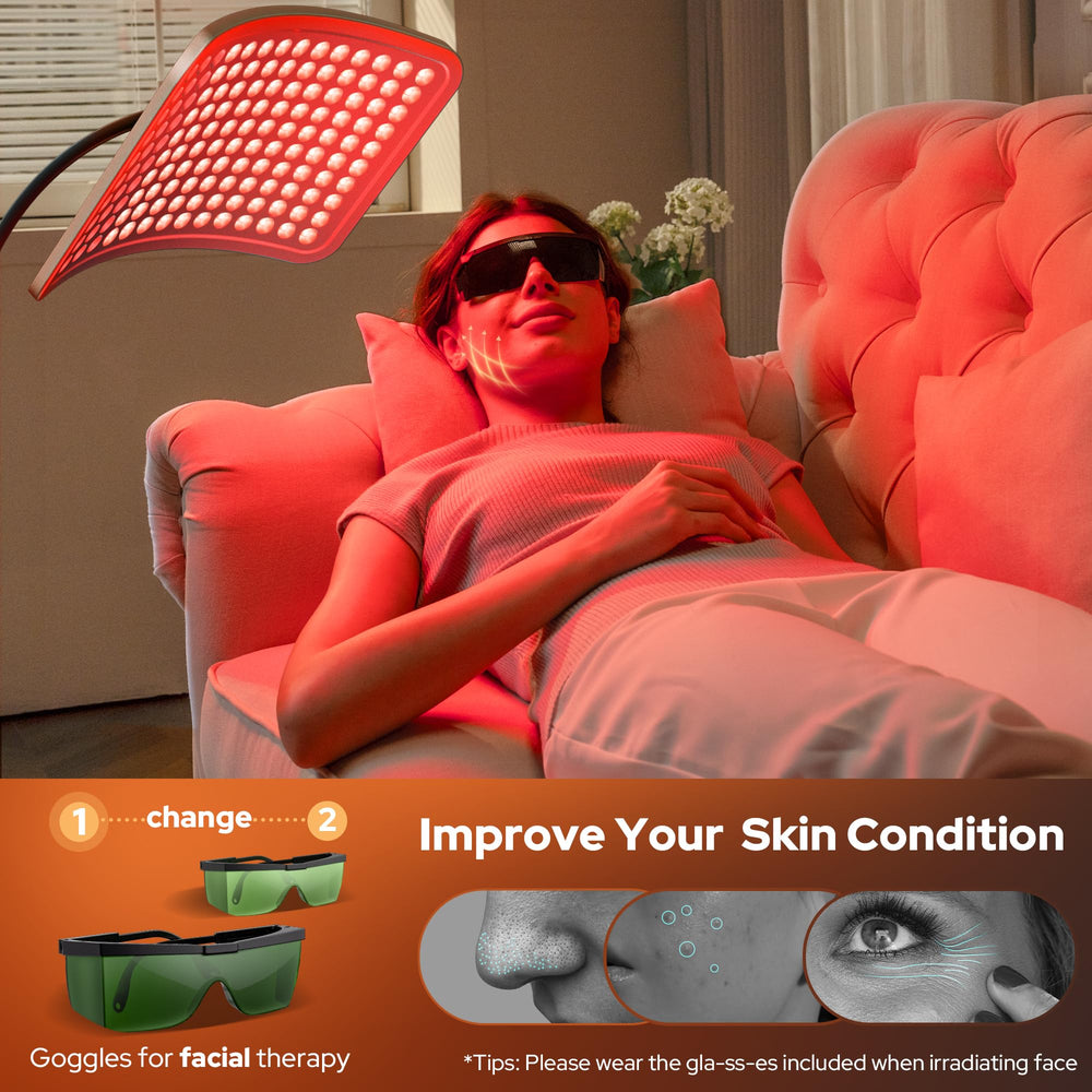 SUNKENET panel with adjustable stand for comfortable positioning