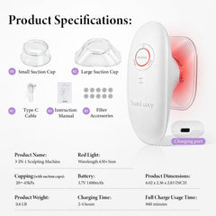 SUNLUXY 3-in-1 Body Sculpting Machine portable at-home use for consistent care