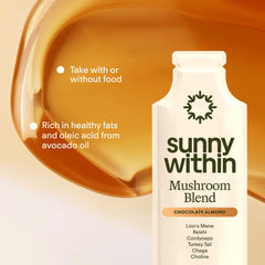 Sunny Within Cordyceps energy support in a pouch.