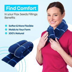 SunnyBay ergonomic neck warmer demonstrates form-conforming edges that hug the neck