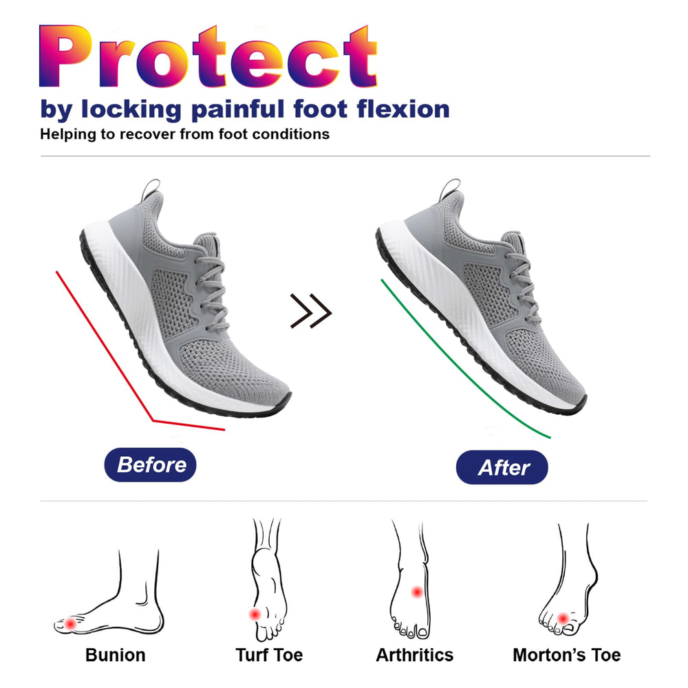 Sunnyeah carbon fiber insole side profile shows ultra-thin rigidity underfoot for everyday wear