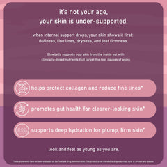 Sunrae Wellness capsules being poured support skin elasticity and even tone.