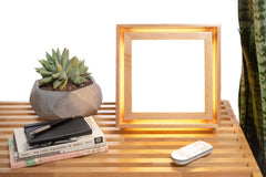 BrightBox remote control enables easy brightness adjustments from across the room