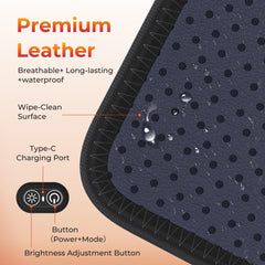 Sunruf red light therapy pad three-mode control for customizable sessions