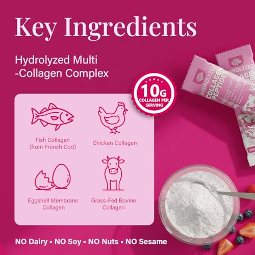 Sunshine & Rain berry-flavored collagen sticks dissolve smoothly in water