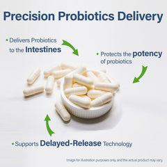 Vegan capsules from Sunshine & Rain for clean probiotic delivery.