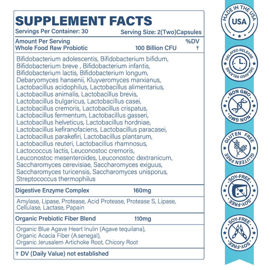 Close-up of Sunshine & Rain capsules emphasizing plant-based, easy-to-swallow design.