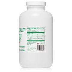 Sunshine Valley Lactose Dry Powder ingredients shot emphasizes USA-made quality.