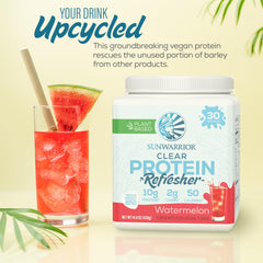 Sunwarrior Clear Protein post-workout sip after a run supports hydration.