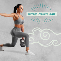 Sunwarrior Creatine Monohydrate powder ISO testing badge confirms quality.