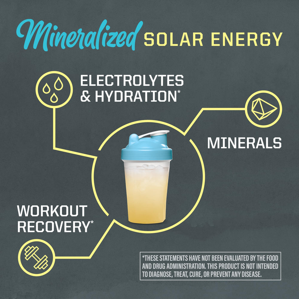 Sunwarrior plant-based mineral complex label highlighting organic mineral sources.