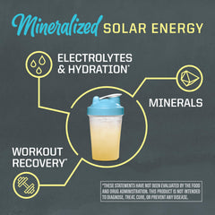 Sunwarrior plant-based mineral complex label highlighting organic mineral sources.