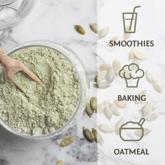 Sunwarrior pumpkin seed protein baking ideas illustrate versatile use in baked goods