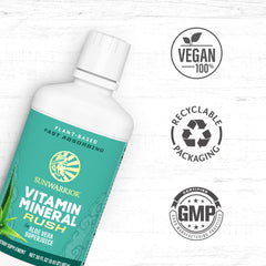 Sunwarrior raw organic plants ingredients label emphasizes natural sourcing.