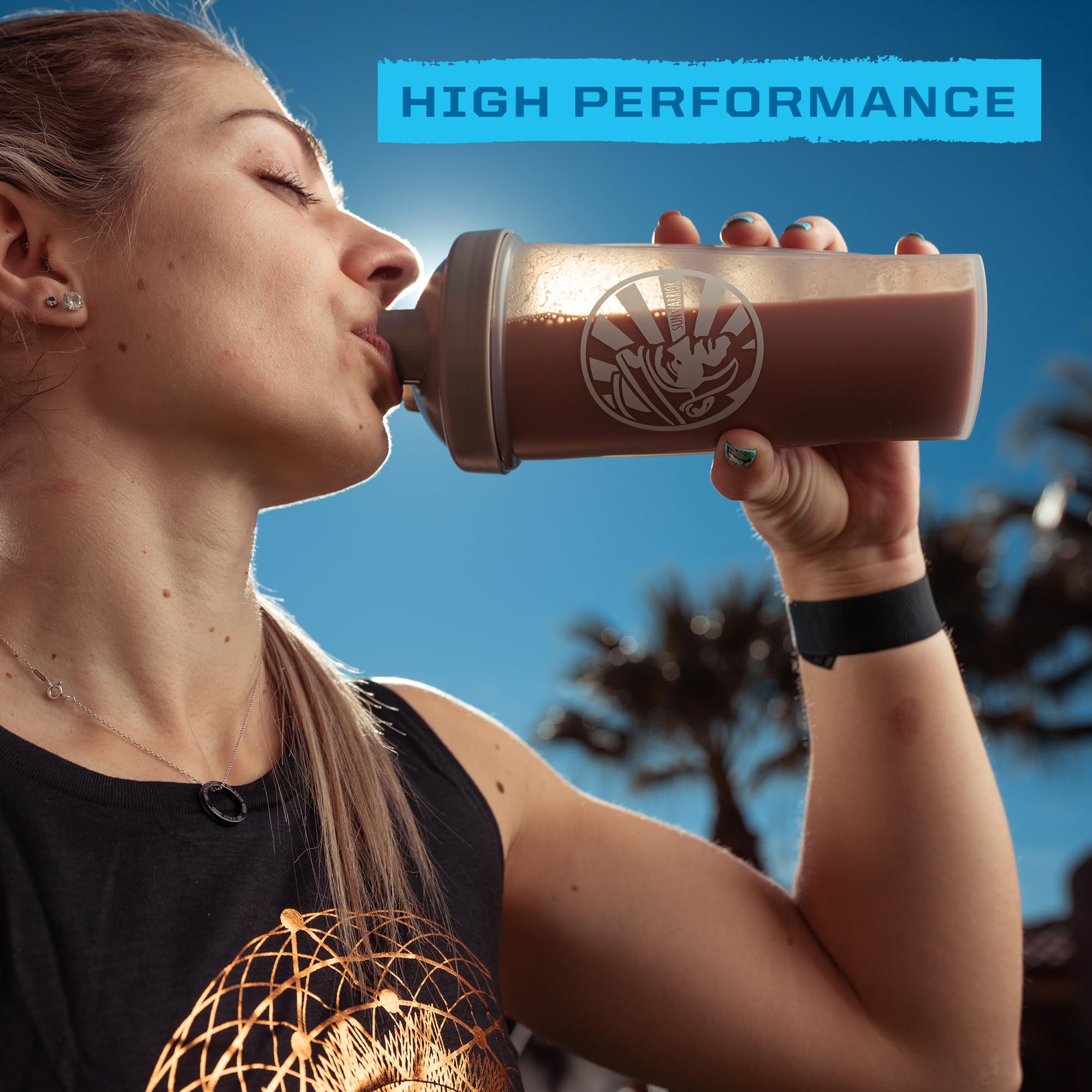 Sunwarrior Warrior Blend Mocha label emphasizes mocha flavor and keto-friendly profile.