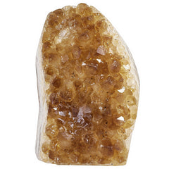 SUNYIK irregular citrine stone slab decor for shelf or desk adds natural elegance.