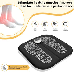 Foot treatment with SUOIDOD to support healthy circulation in lower extremities