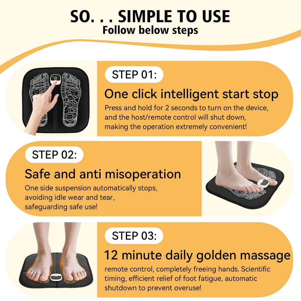 SUOIDOD device applied to leg to ease muscle tension during daily activities