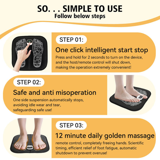 SUOIDOD device applied to leg to ease muscle tension during daily activities