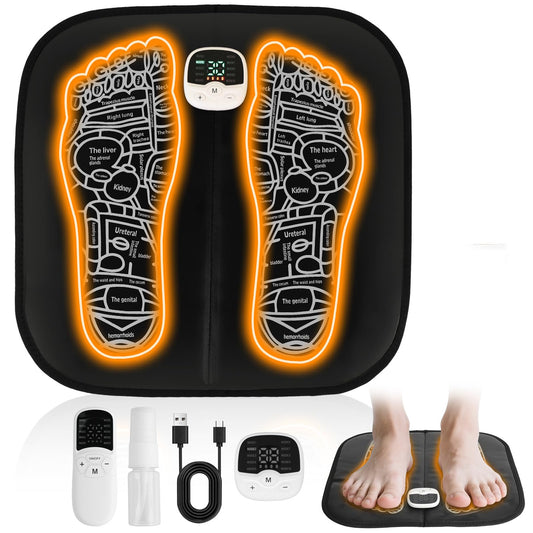 SUOIDOD Body & Foot Stimulator on bare foot, demonstrating massage and circulation