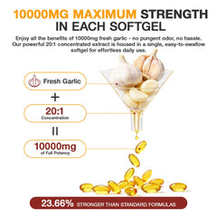 Label on SUOOCH bottle highlights 300-count potency.