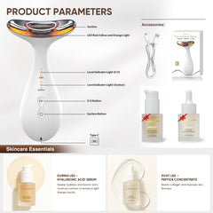 SUPDESIR hyaluronic serum and peptide concentrate pack included.